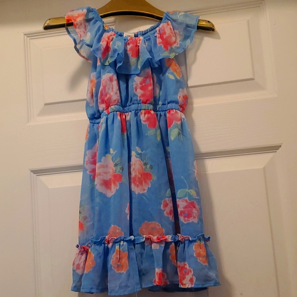 Girls floral dress 4T